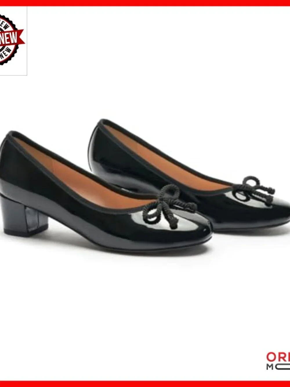 Chunky Block Heel Pumps with Nappa Lambskin Lining and Plush Cushioning